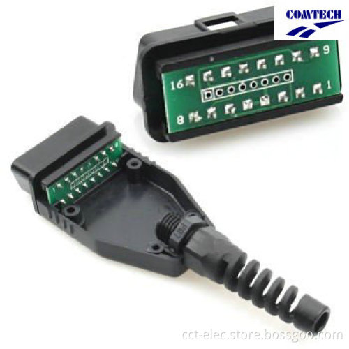J1962 OBD-II 16p Assembly Type Connector